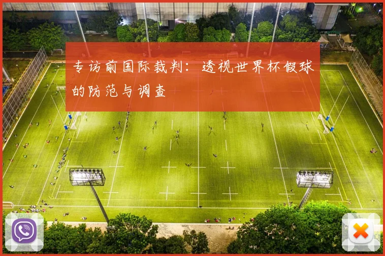 专访前国际裁判:透视世界杯假球的防范与调查